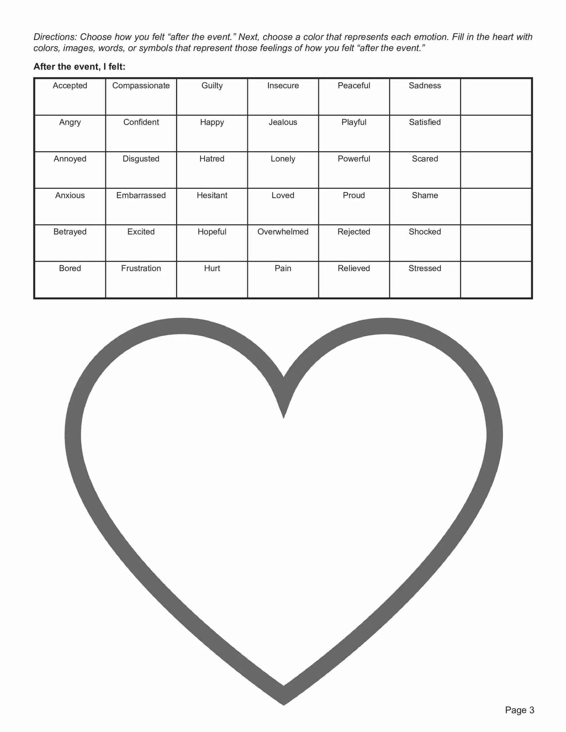 Free Printable Art Therapy Worksheets Printable Party Favors Draw Your Day Child Therapy Guide