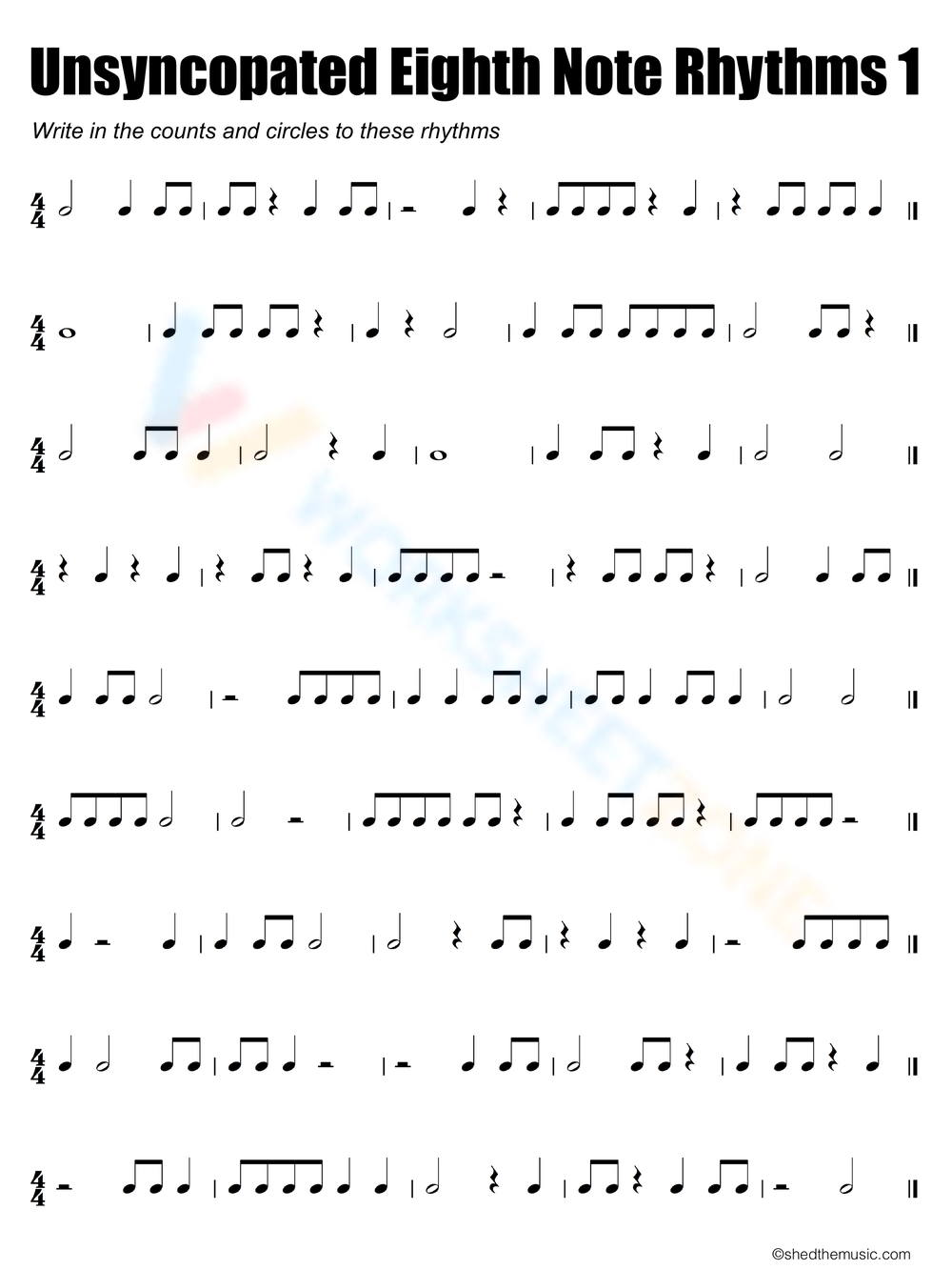 Free Printable Rhythm Worksheets For All Ages Worksheets Library Free Printable Rhythm Worksheets For All Ages Worksheets Library