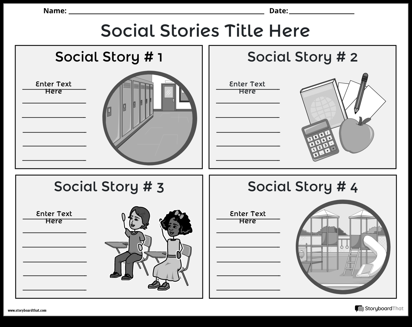 Free Social Story Templates Create Customize Easily Free Social Story Templates Create Customize Easily