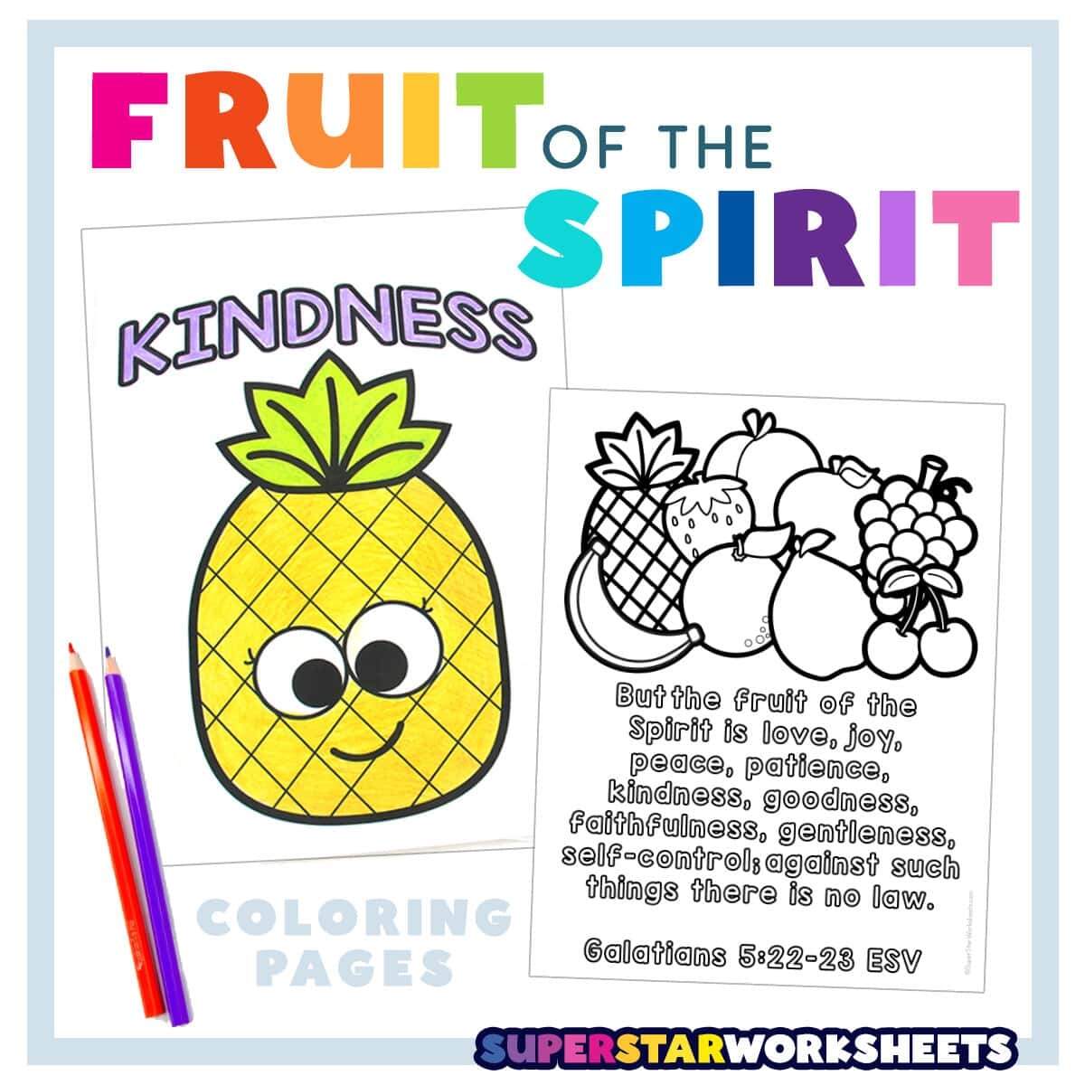 Fruit Of The Spirit Coloring Pages Free Printables Superstar Worksheets Fruit Of The Spirit Coloring Pages Free Printables Superstar Worksheets