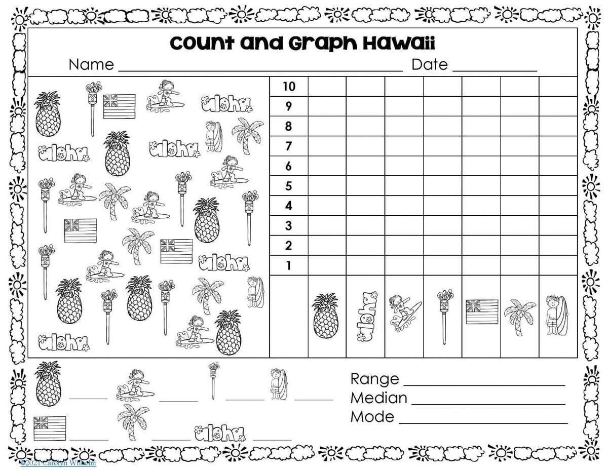 Hawaii State Geography For Kids Printable Learning Pack Teach Beside Me