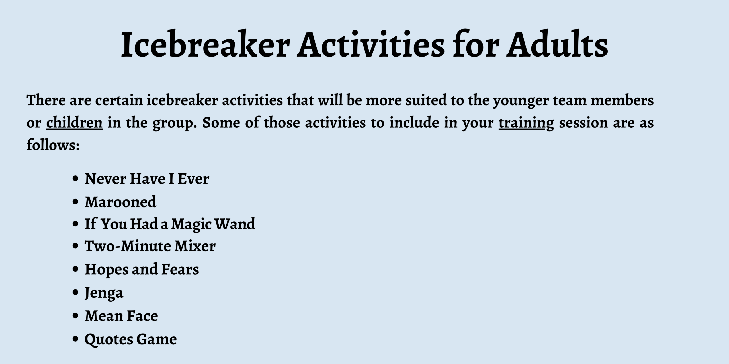 Icebreaker Activities For Groups First Aid For Free Icebreaker Activities For Groups First Aid For Free