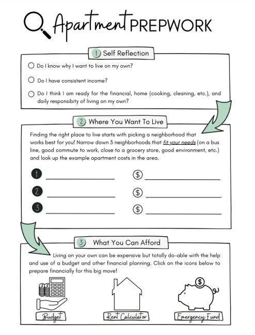 Independent Living Worksheet How To Find An Apartment 6 Pages Includes Hyperlinked Resources Etsy Israel Independent Living Worksheet How To Find An Apartment 6 Pages Includes Hyperlinked Resources Etsy Israel