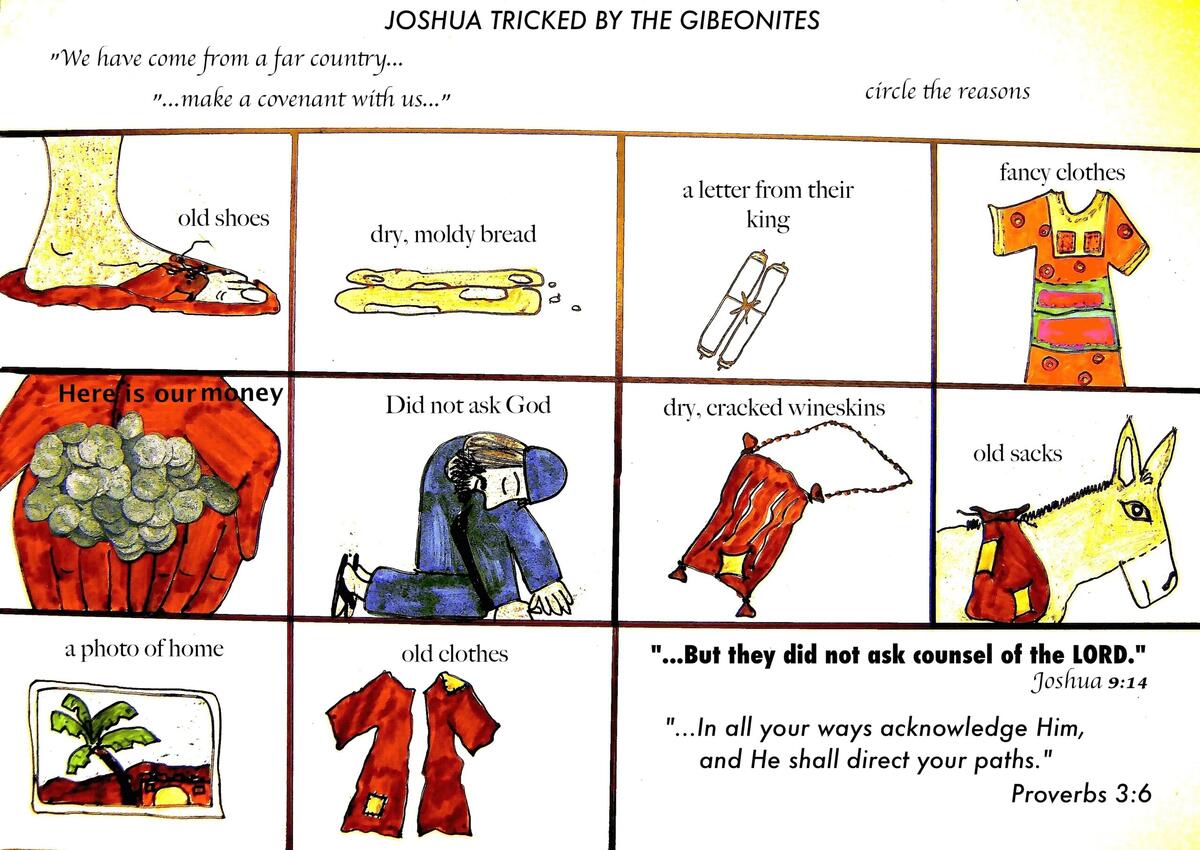 Joshua Part 6 Let S Join The Winning Team By Sophia Prinsloo With Barbara Wilmerton Haas 10 GIBEONITES Ideas Bible Lessons Bible For Kids Bible Class
