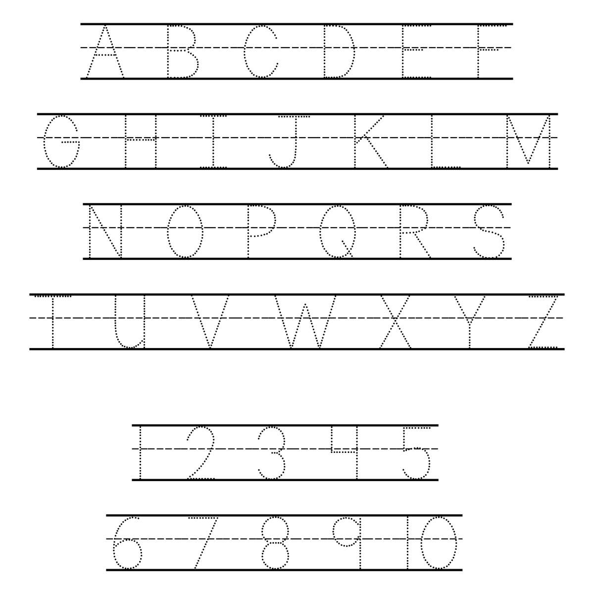 Kindergarten Alphabet Worksheets Free Printable Alphabet Worksheets Library