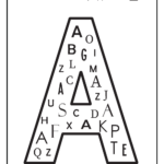 Letter A Worksheets 50 Free PDF Printables Daydream Into Reality