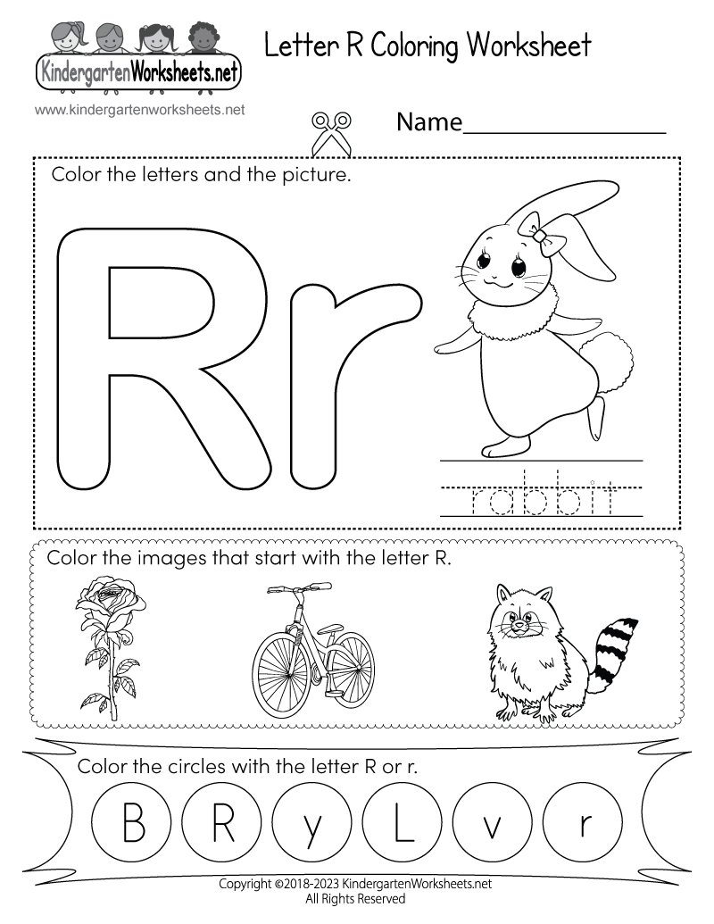 Letter R Coloring Worksheet Free Printable Digital PDF Free Printable Letter R Worksheets Sly Spoon