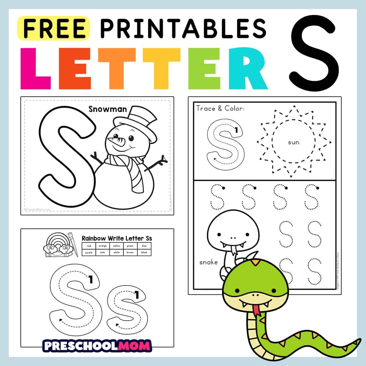 Letter S Preschool Printables Preschool Mom Missing Letter Worksheets Free Printables Doozy Moo