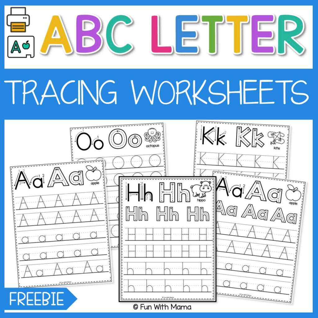 Letter Tracing Worksheets Fun With Mama Letter Tracing Worksheets Fun With Mama