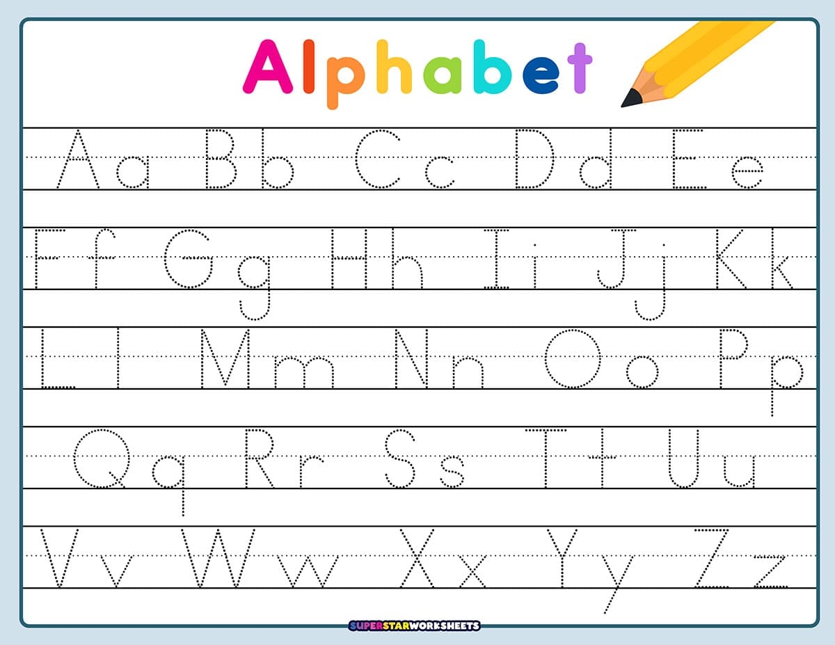 Free Letter A Tracing Worksheets Mermaid Themed Sly Spoon