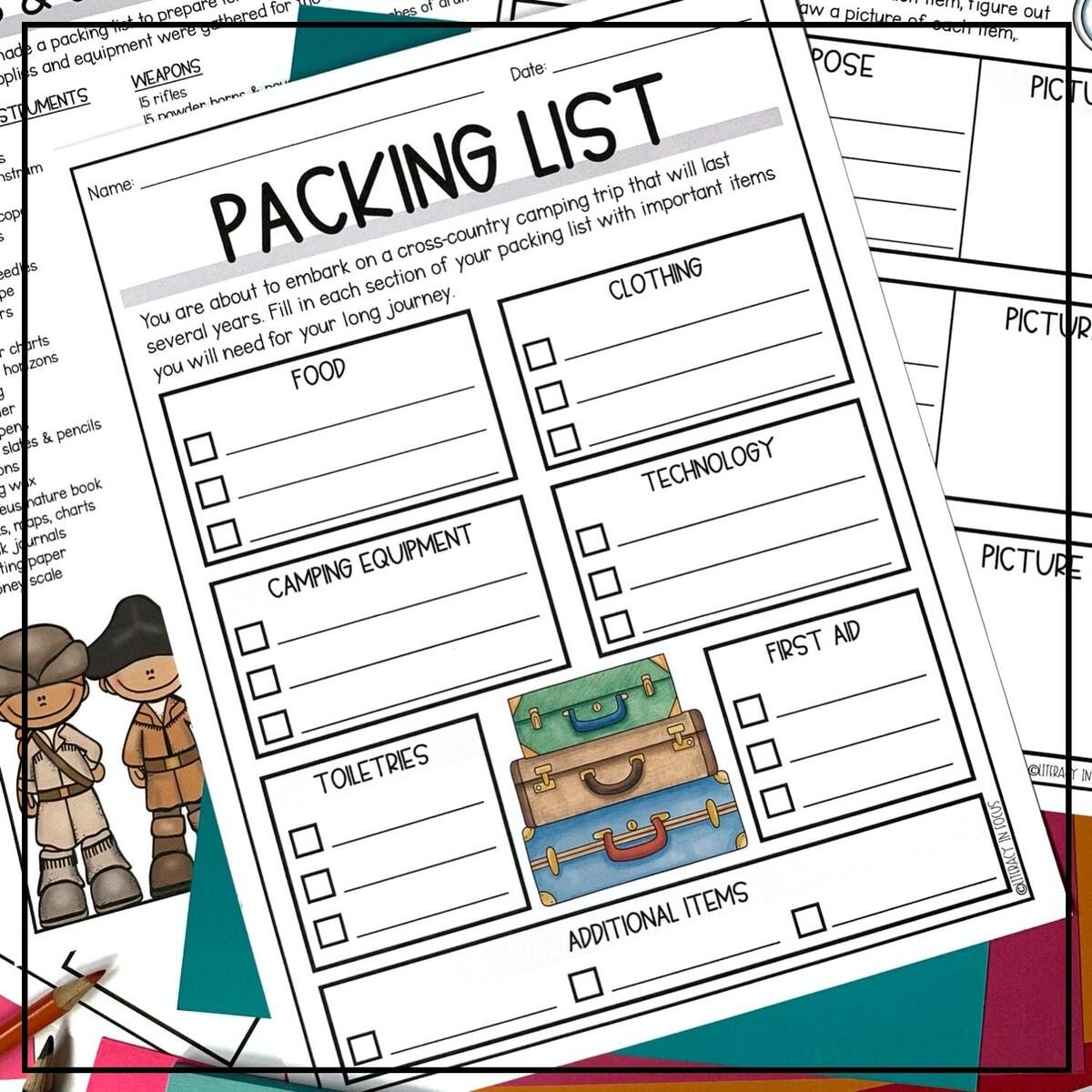 Lewis And Clark Expedition Intro Activity And Lesson Plan PDF Literacy In Focus