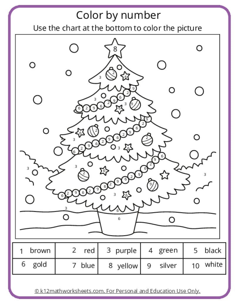 Math Coloring Pages Printable PDFs By K12mathworksheets Spring Color By Number Pages K12 Math Worksheets