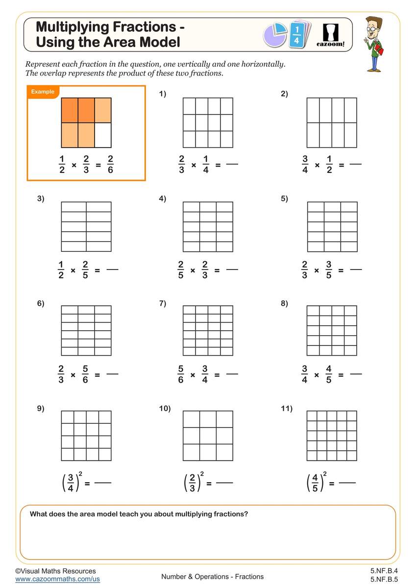 2 Digit By 2 Digit Multiplication Worksheet With Area Models Free Pdf MathFactLab