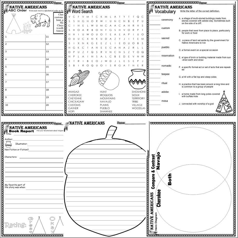 Native American Indigenous First People ELA Vocabulary Social Studies Worksheets Made By Teachers Native American Indigenous First People ELA Vocabulary Social Studies Worksheets Made By Teachers