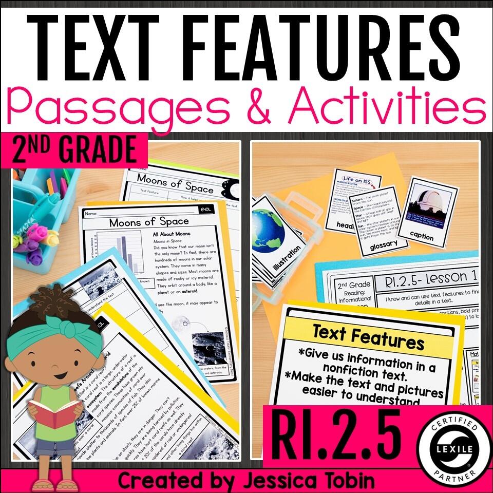 Nonfiction Text Features 5 Fun Ways To Teach It With Anchor Charts Activities 2nd Grade Common Core Reading Foundational Skills Worksheets Worksheets Library