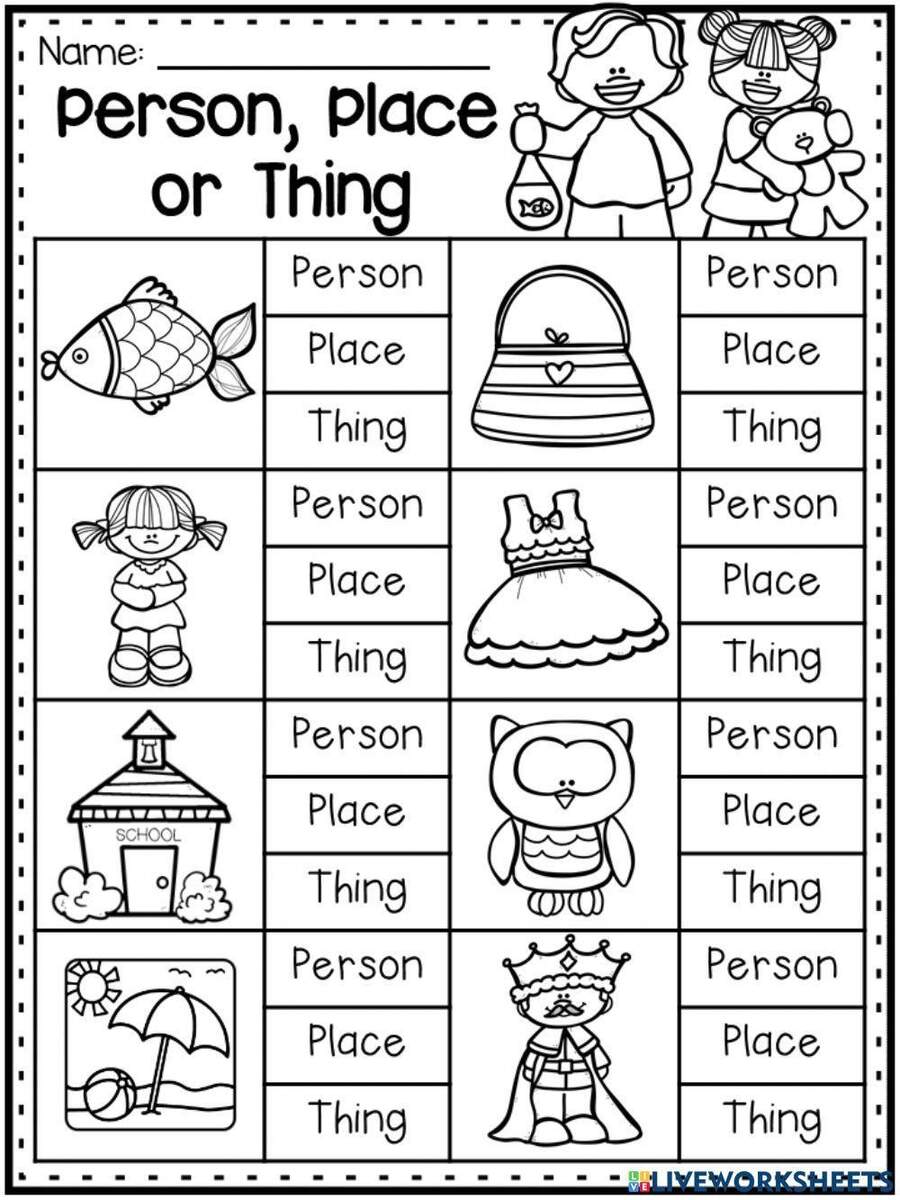 Nouns Online Exercise For Grade 1 Worksheets Library Nouns Online Exercise For Grade 1 Worksheets Library