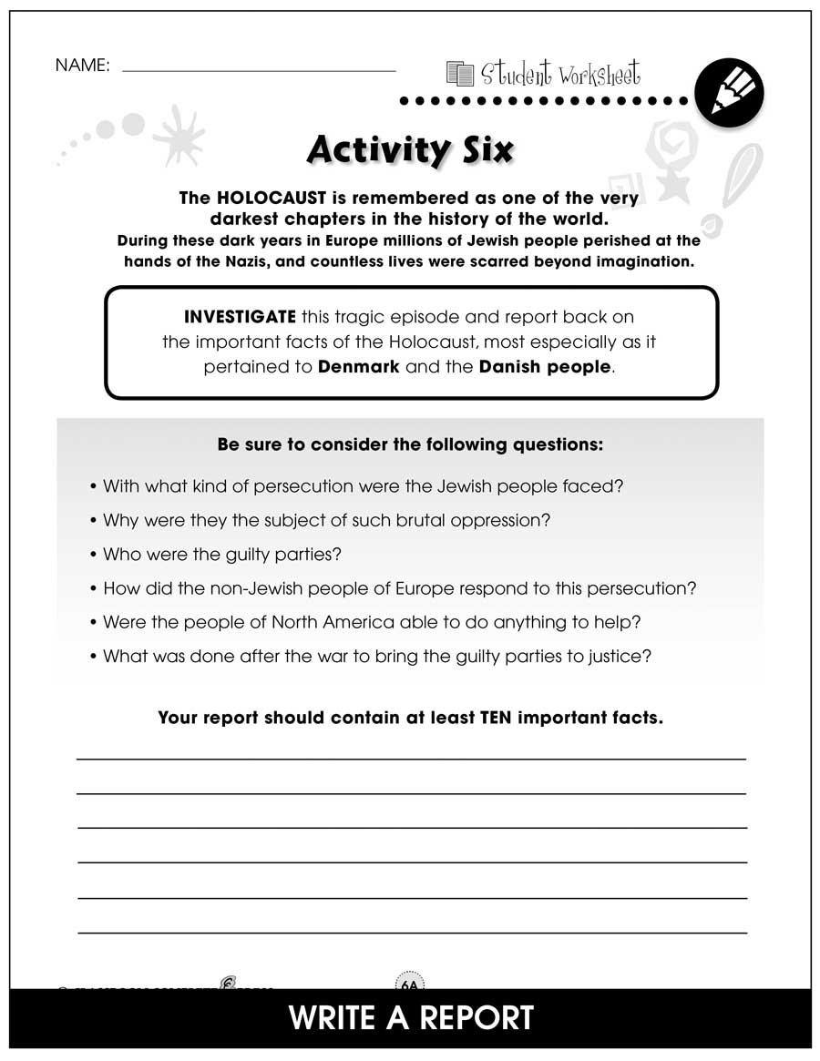 Number The Stars Novel Study FREE Sample Worksheets And Activities Worksheets Library