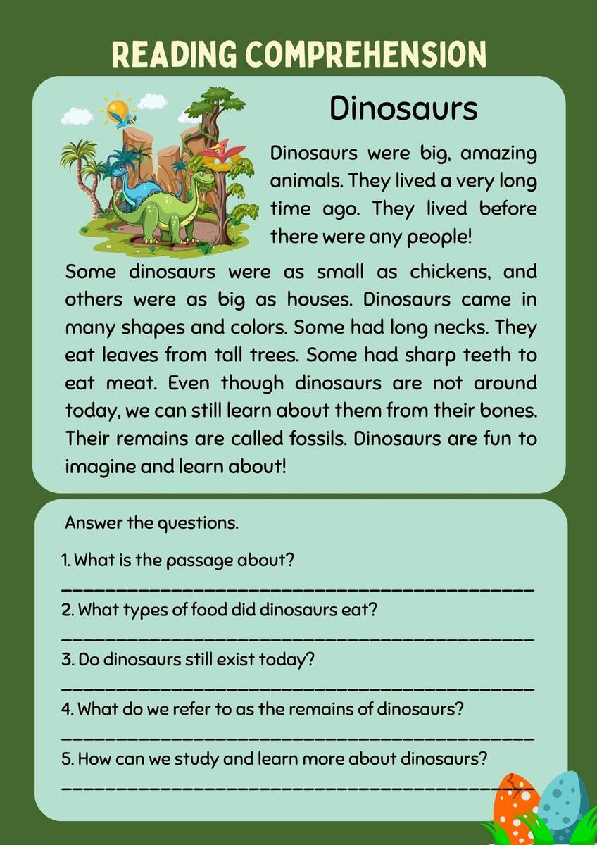 Page 2 Free Printable 2nd Grade Reading Worksheet Templates Canva