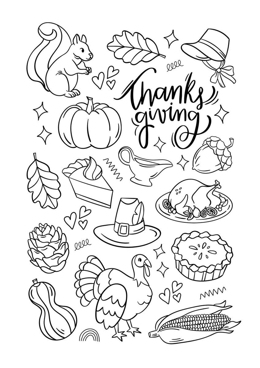 Page 2 Free Printable Thanksgiving Worksheet Templates Canva Page 2 Free Printable Thanksgiving Worksheet Templates Canva