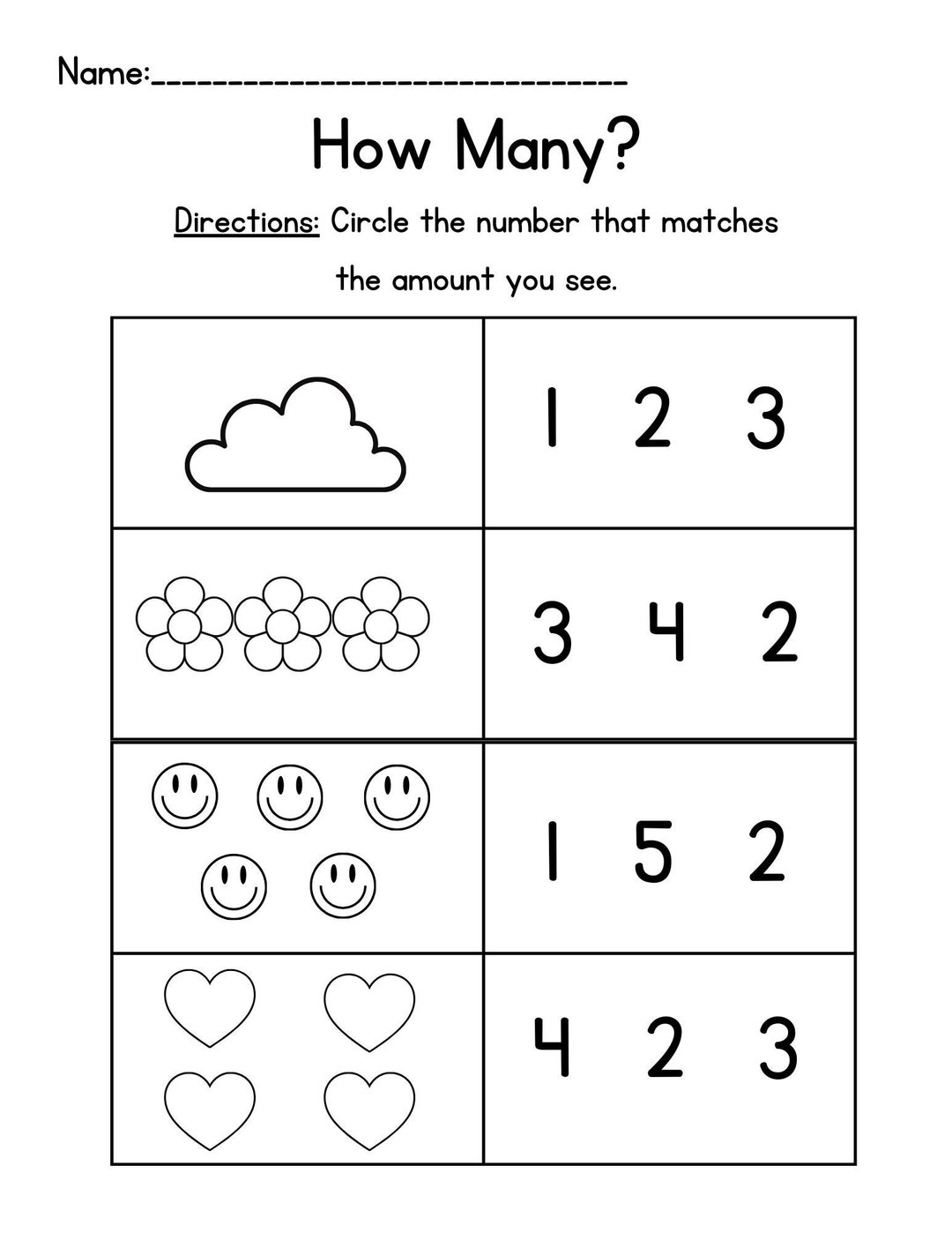 Free Penguin Math Worksheet L Printable For Preschool