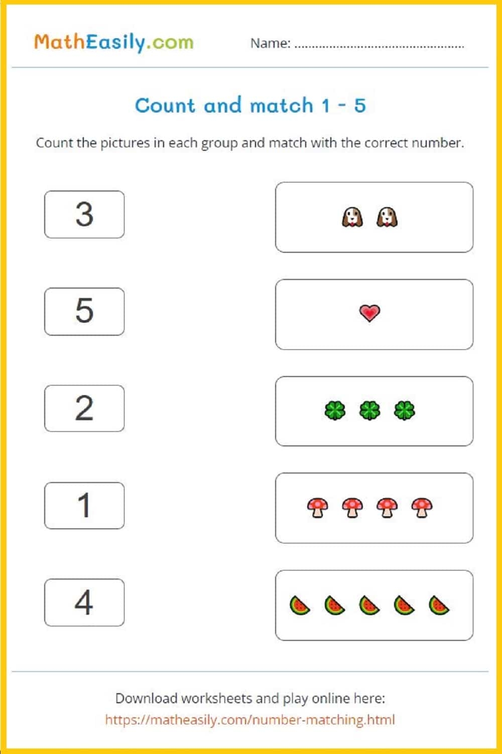 Printable Kindergarten Math Worksheets PDF Free Download Math Worksheets Superstar Worksheets