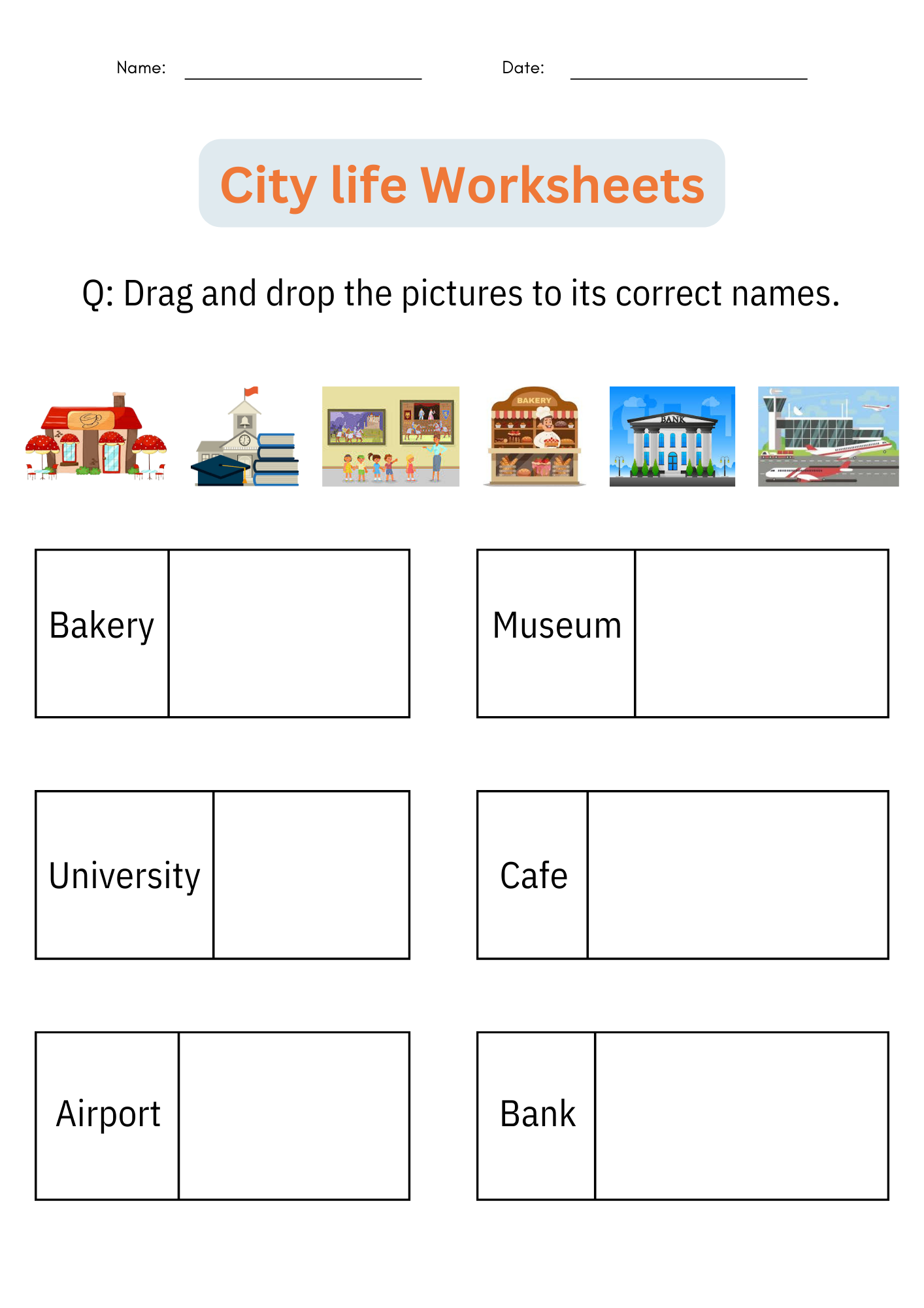 Printable Social Studies City And Village Life Activities Worksheets For Grade 1 Made By Teachers Printable Social Studies City And Village Life Activities Worksheets For Grade 1 Made By Teachers
