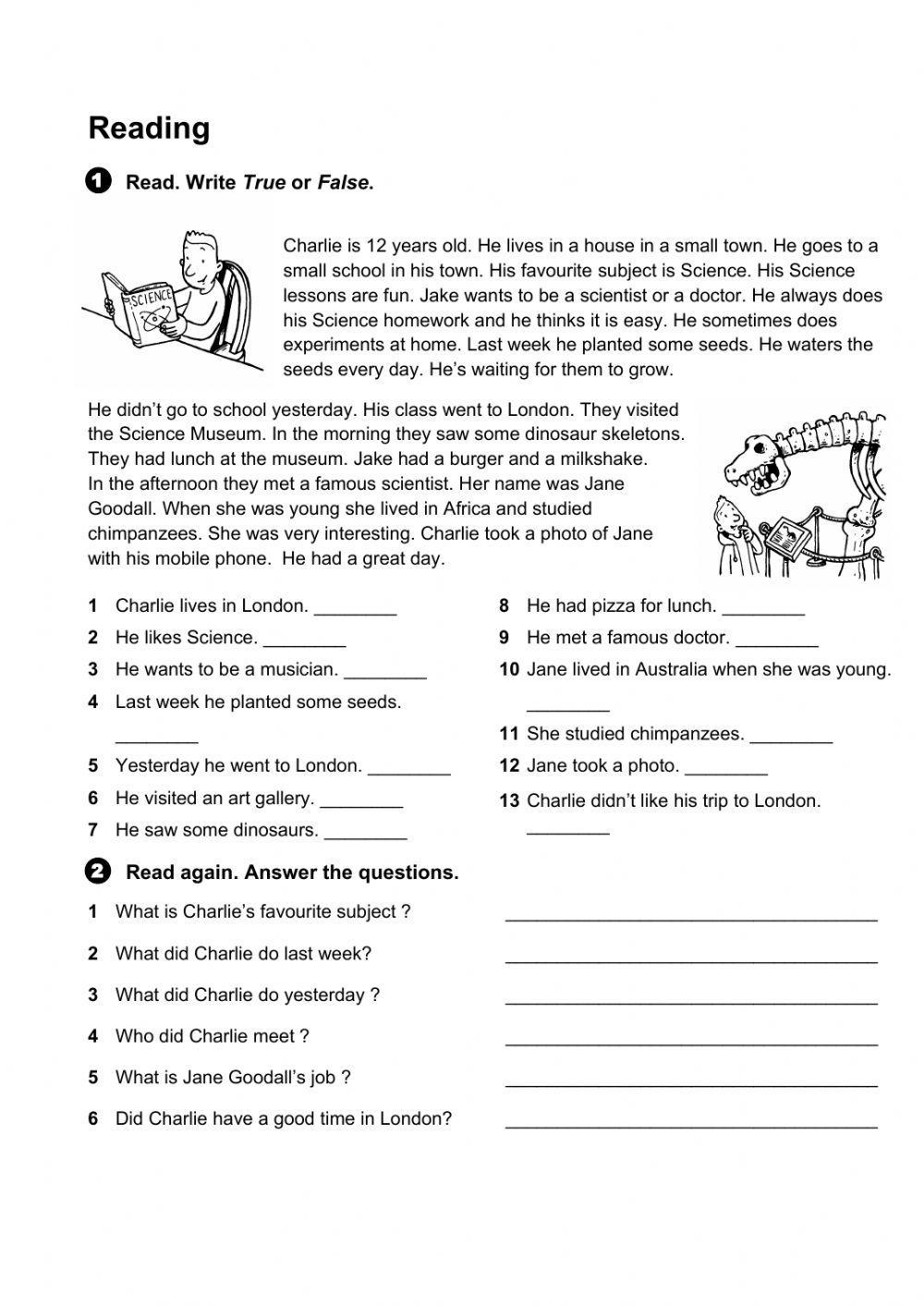 Reading 6 Grade Worksheet Worksheets Library Boost Literacy With Science Reading Comprehension Worksheets Glitter In Third