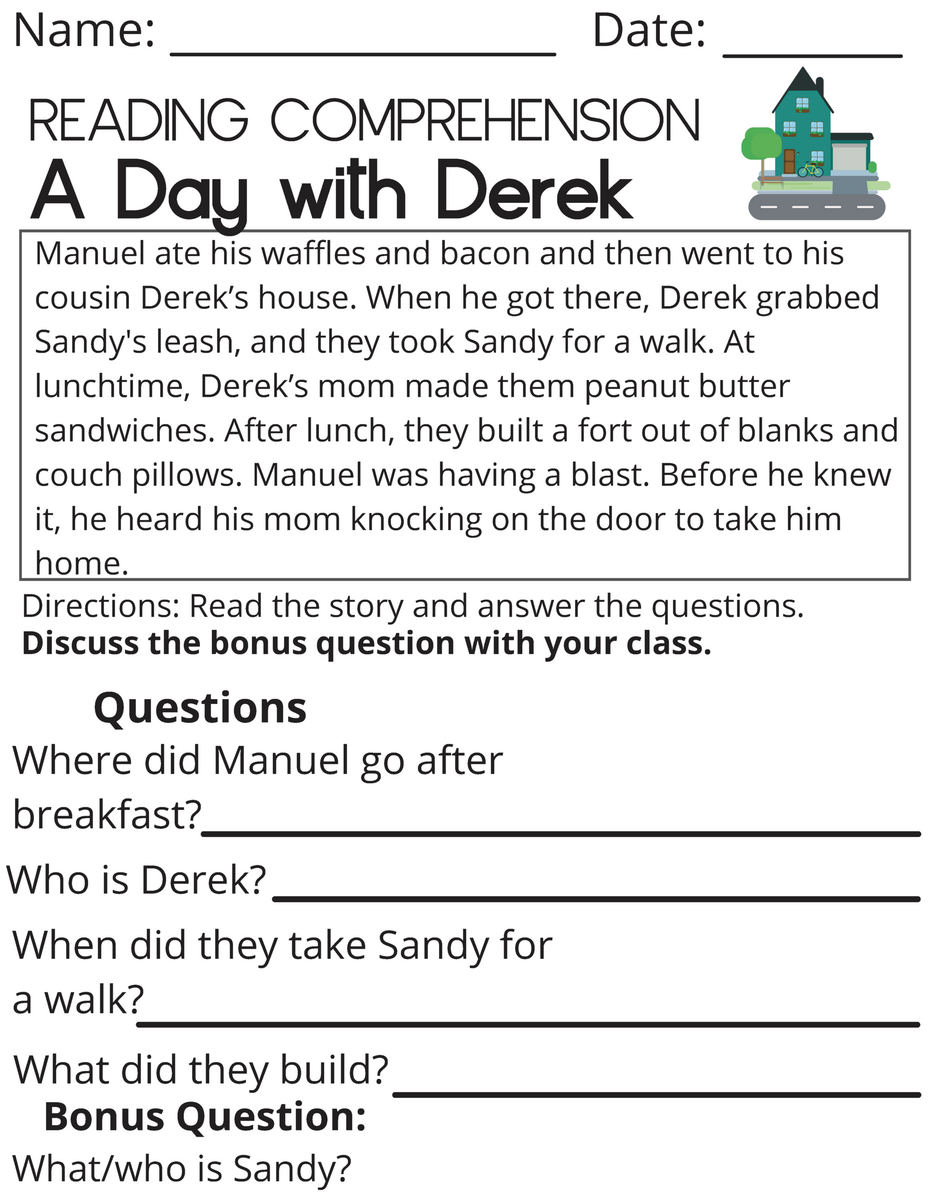 Reading Comprehension Passages 1st Through 3rd Grade Part 2 Worksheets Made By Teachers Third Grade Reading Comprehension Superstar Worksheets