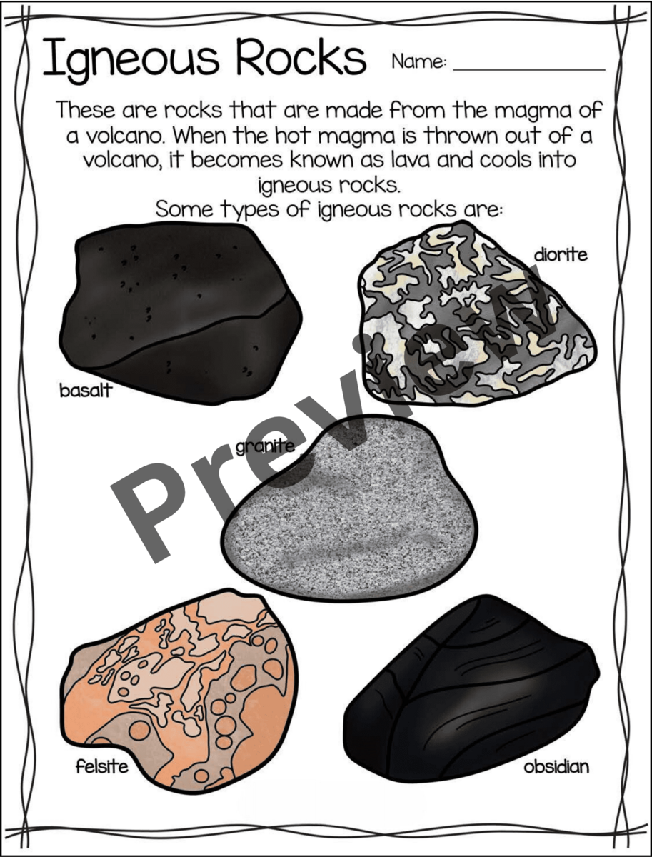 Rocks And Minerals Passages Worksheets Types Of Rocks Rock Cycle Activity Made By Teachers Free Rock Cycle Worksheet For Kids