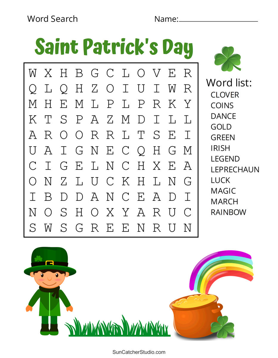 Saint Patrick S Day Word Search Free Printable Puzzles Free Printables Lettering SVG Files Tools Apps Saint Patrick S Day Word Search Free Printable Puzzles Free Printables Lettering SVG Files Tools Apps