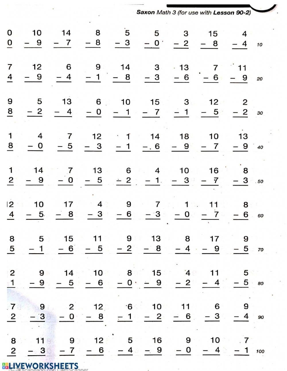 Saxon 90 2 Worksheet Worksheets Library Saxon Math Student Workbook Review Vimaneaa Mom Blog Worksheets Library