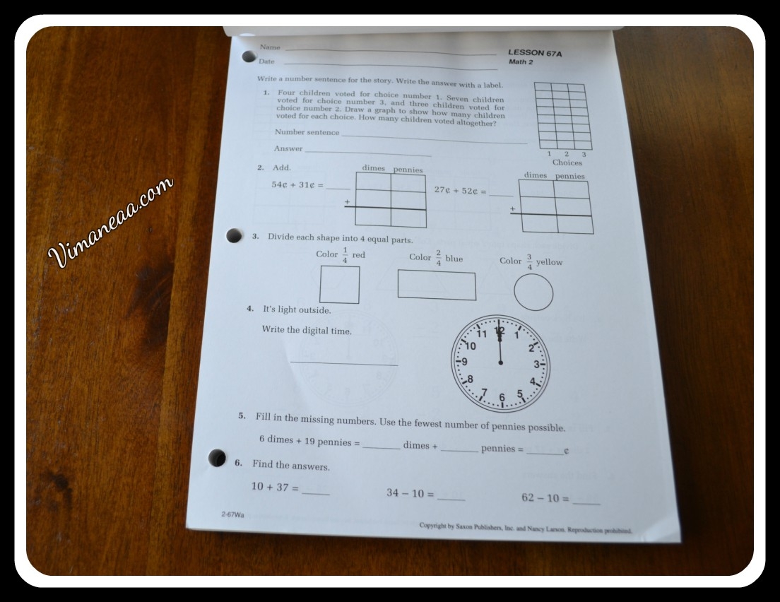 Saxon Math Student Workbook Review Vimaneaa Mom Blog Worksheets Library Saxon Math Student Workbook Review Vimaneaa Mom Blog Worksheets Library