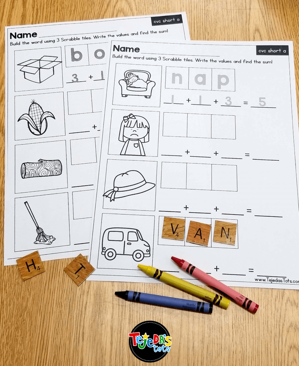 Scrabble Tiles Board 10 Free PDF Printables Printablee Worksheets Library