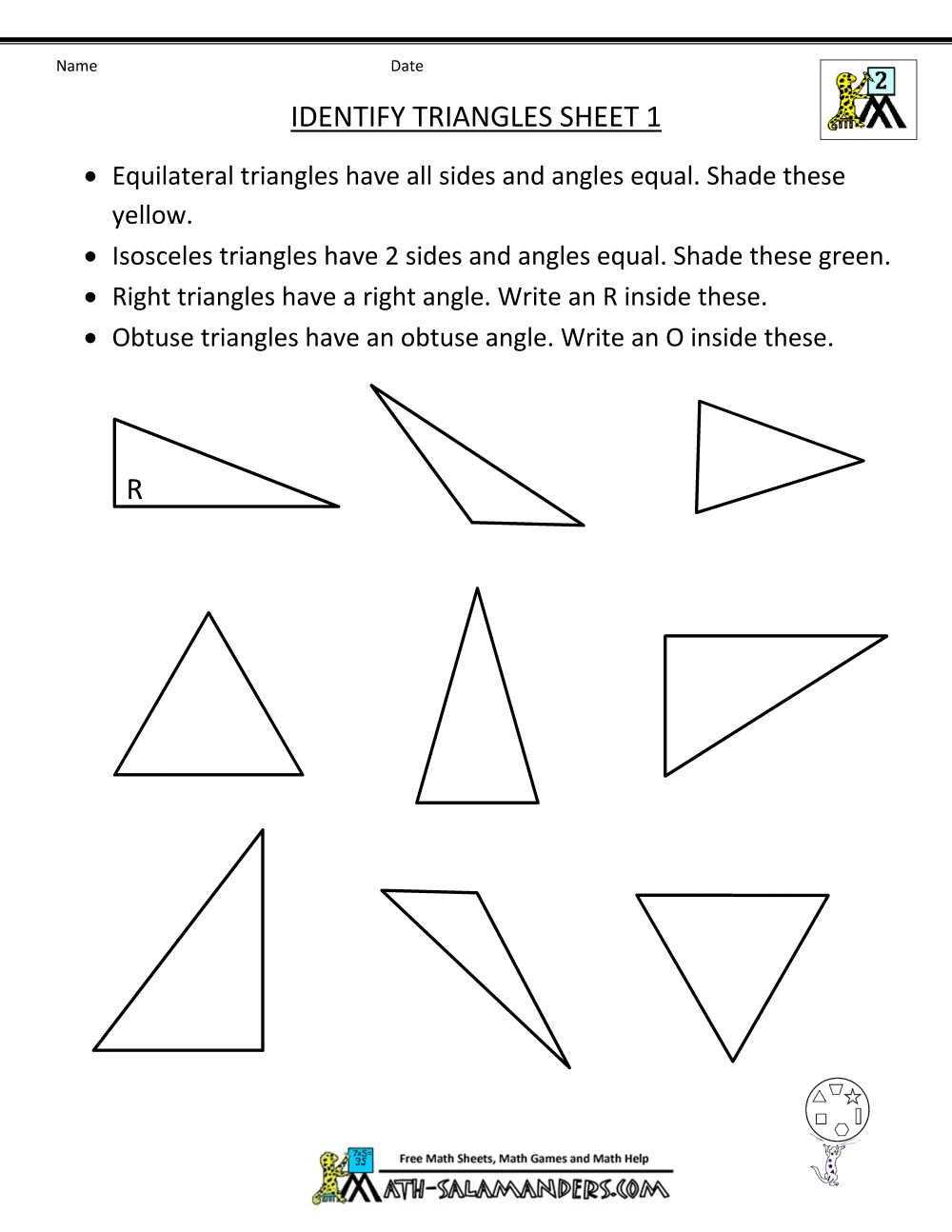 Second Grade Geometry Second Grade Geometry