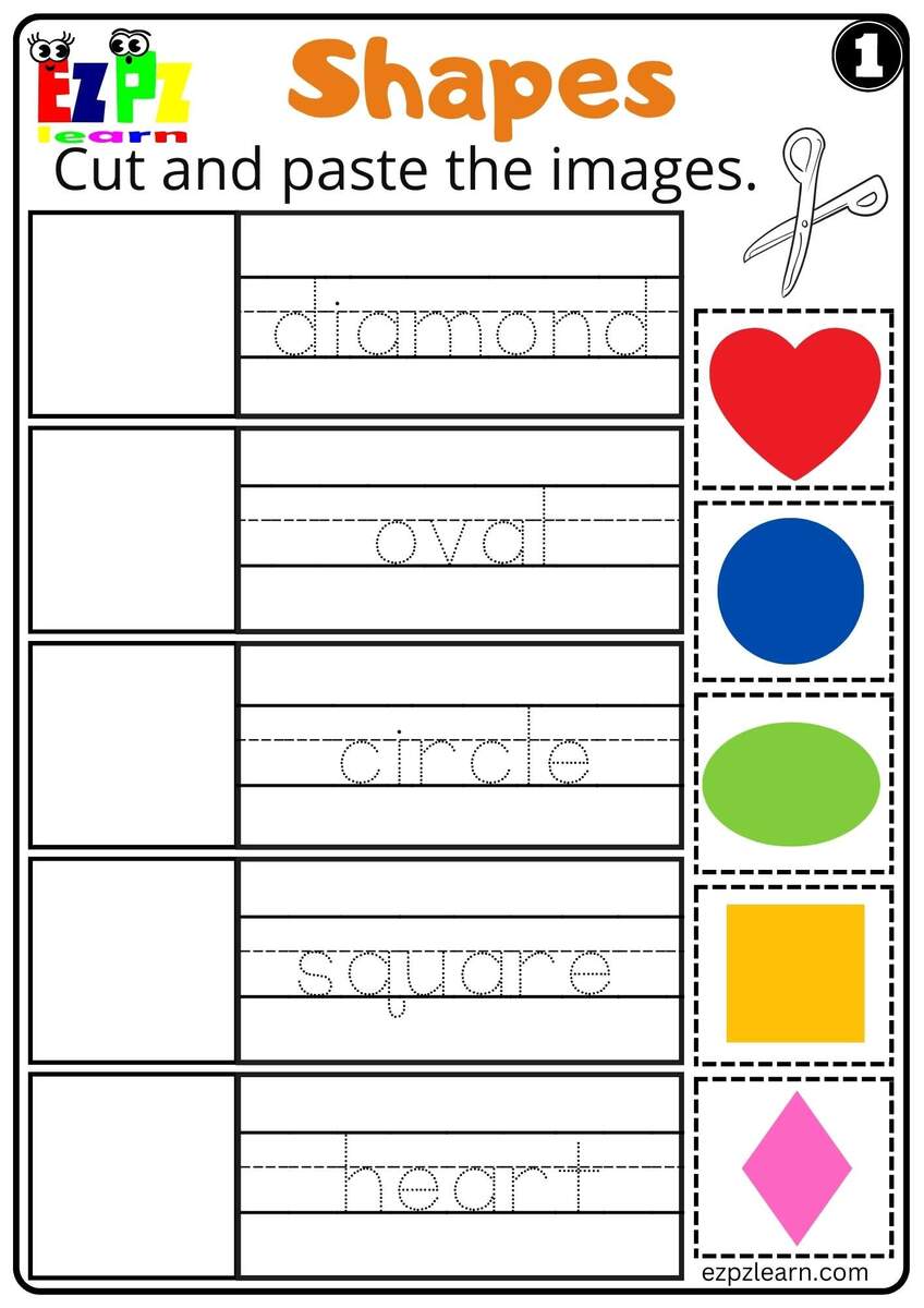 Shapes Cut And Paste Worksheet For Home Schooling Kindergarten And ESL Set 1 Free PDF Download Ezpzlearn Shapes Cut And Paste Worksheet For Home Schooling Kindergarten And ESL Set 1 Free PDF Download Ezpzlearn
