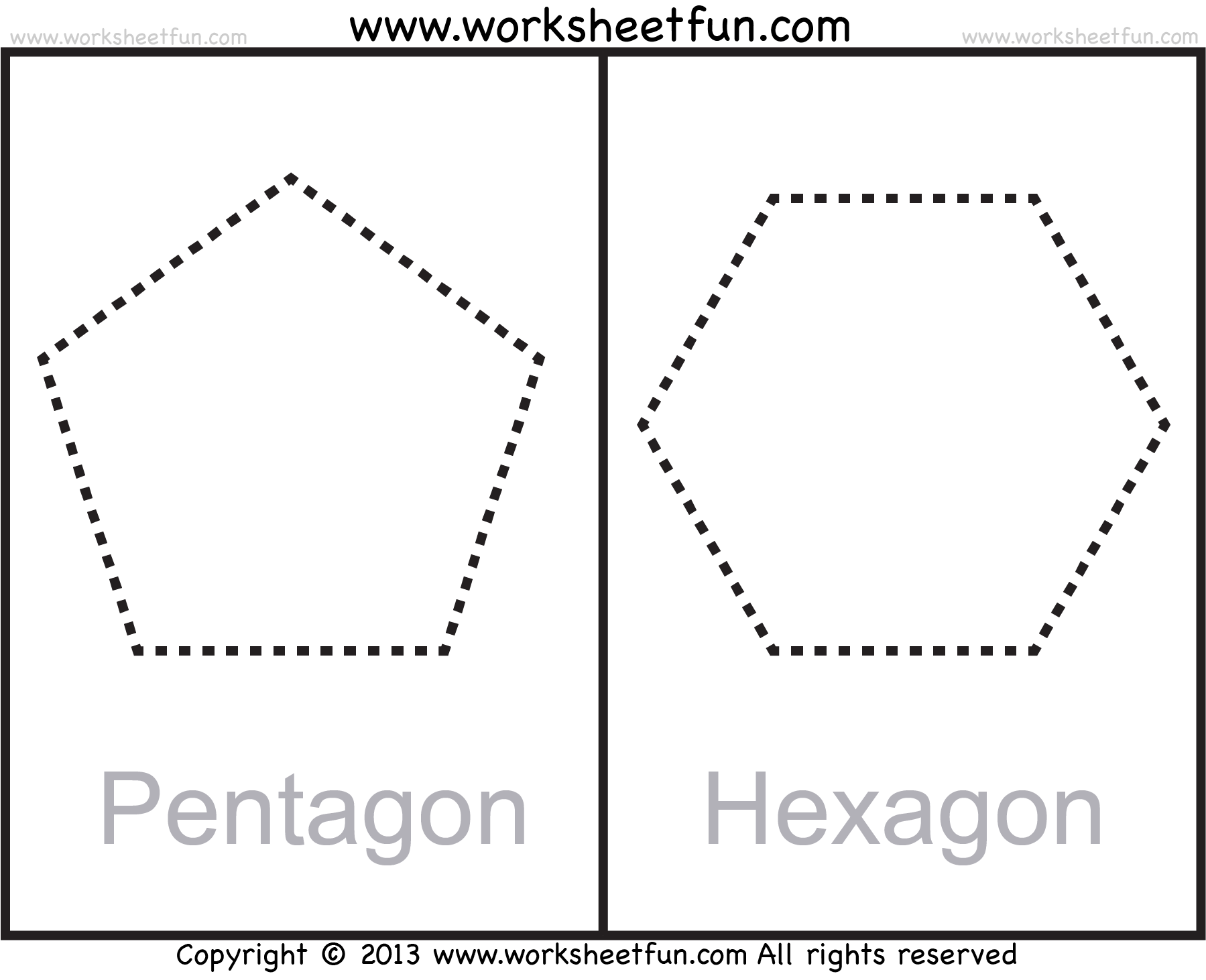 Shapes Polygons Pentagon Hexagon Heptagon Octagon Nonagon Decagon 11 Worksheets FREE Printable Worksheets Worksheetfun Shapes Polygons Pentagon Hexagon Heptagon Octagon Nonagon Decagon 11 Worksheets FREE Printable Worksheets Worksheetfun