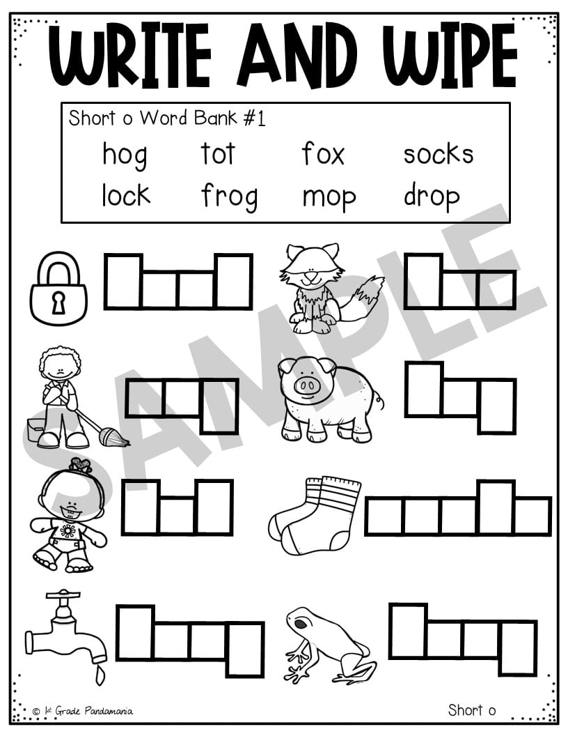 Short O Worksheets Phonics Activities 1st Grade Pandamania Worksheets Library Short O Worksheets Phonics Activities 1st Grade Pandamania Worksheets Library