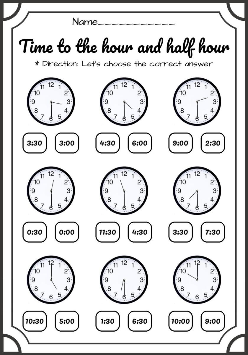 Telling Time To The Nearest 5 Minutes No Prep Worksheets Made By Teachers Telling Time To The Nearest 5 Minutes No Prep Worksheets Made By Teachers