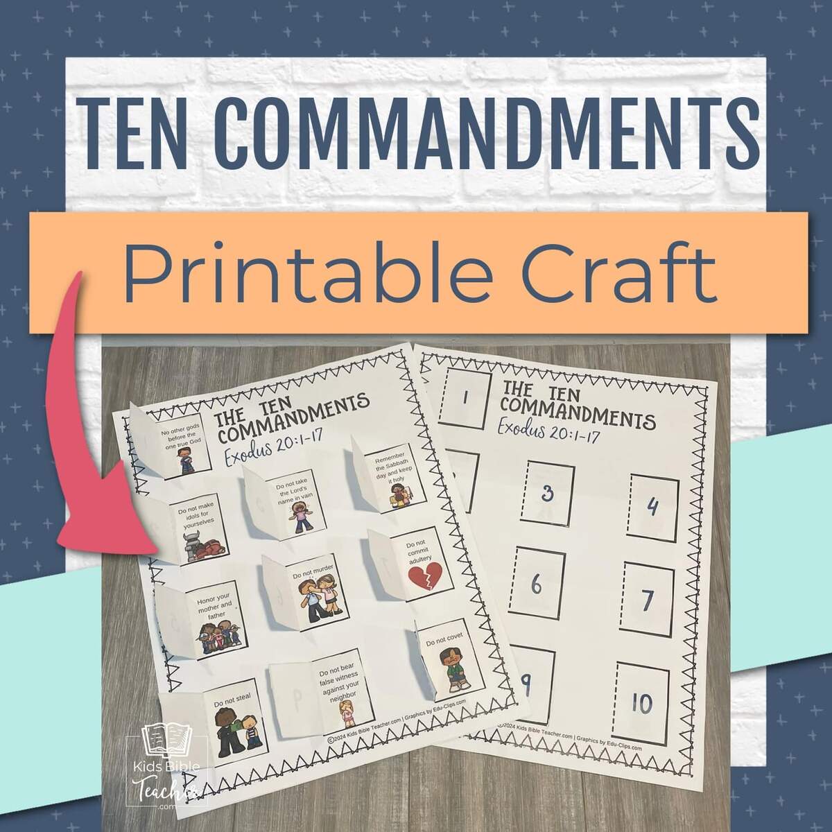 Ten Commandments Craft For Kids Ten Commandments Craft For Kids