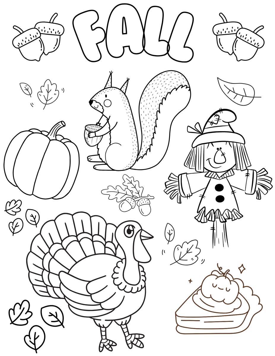 Thanksgiving Activities For Kids Free Printable Thanksgiving Pages Vivint FREE Printable Thanksgiving Worksheets For Preschool