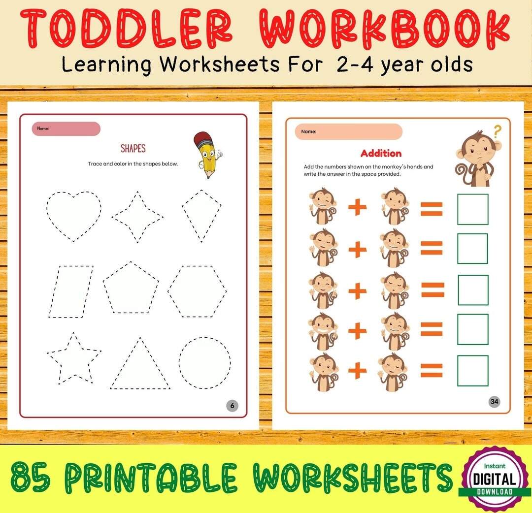 Counting Worksheets For 2 6 Year Olds Count And Circle Printable 2