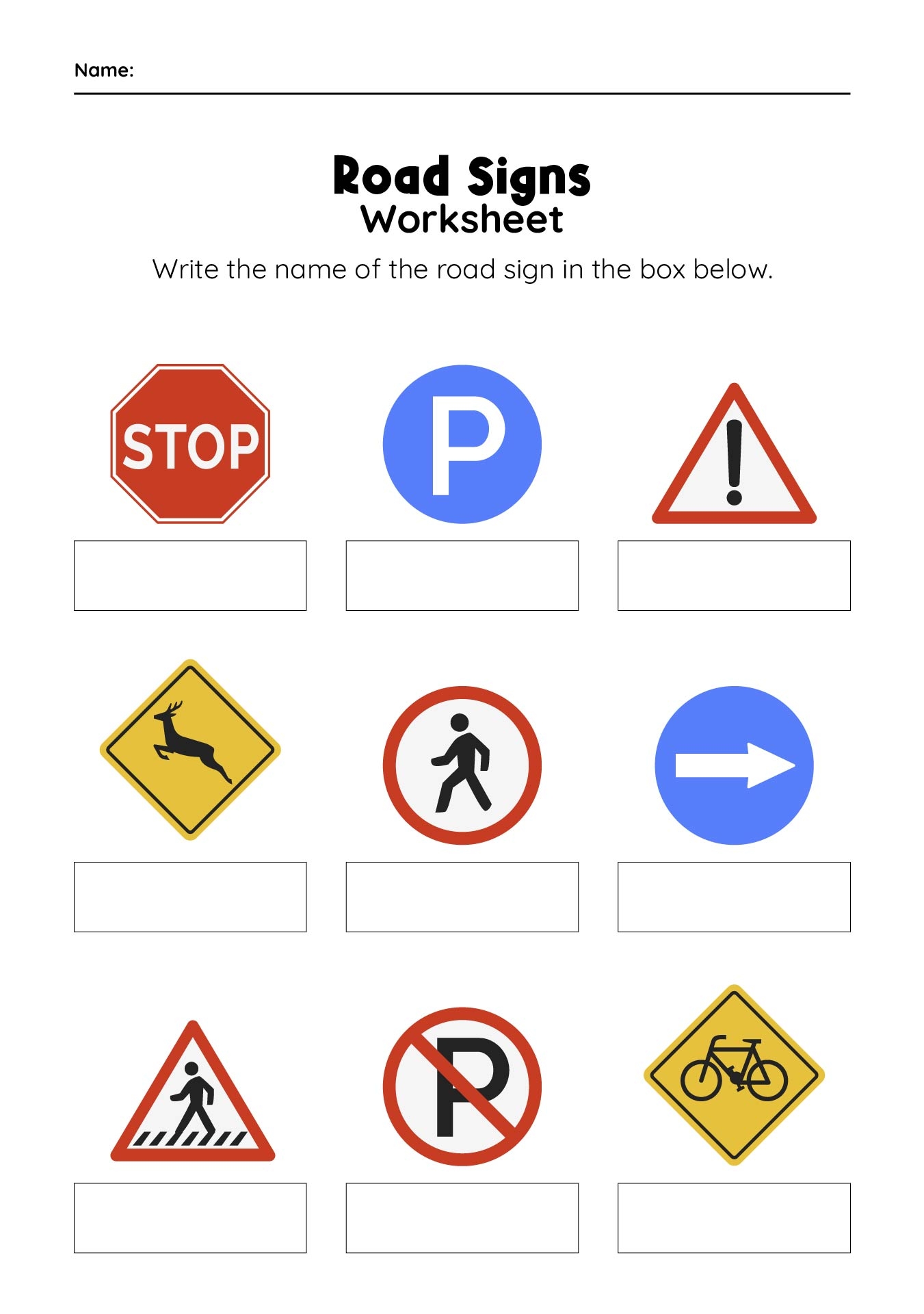 Traffic Sign For Preschoolers 10 Free PDF Printables Printablee Traffic Sign For Preschoolers 10 Free PDF Printables Printablee