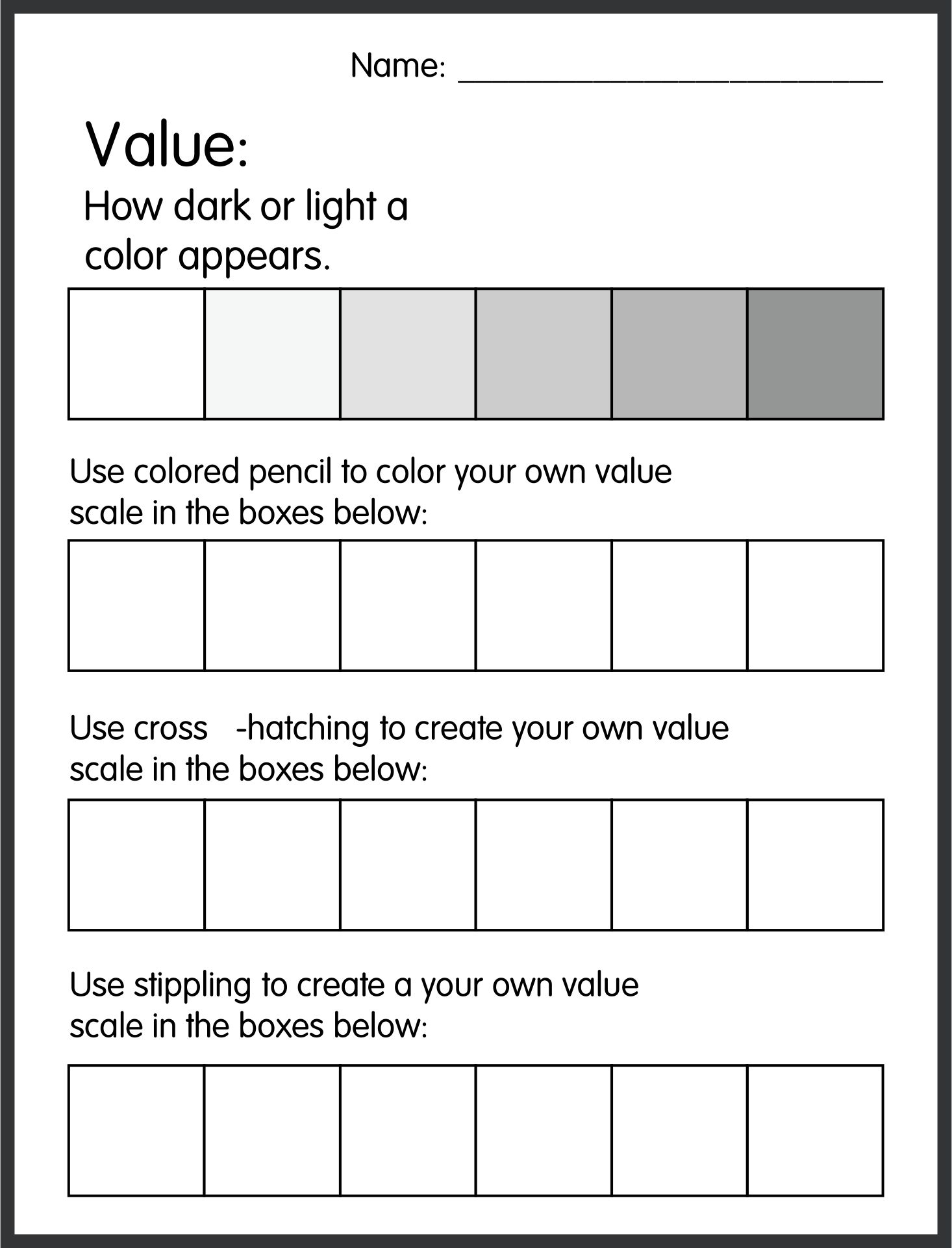Value Scale Worksheet 12 Free PDF Printables Printablee Worksheets Library Value Scale Worksheet 12 Free PDF Printables Printablee Worksheets Library