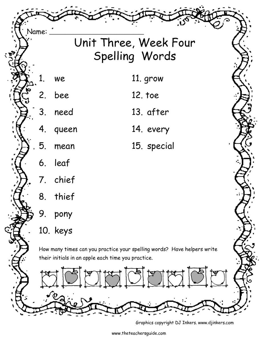 Wonders Second Grade Unit Three Week Four Printouts Wonders Second Grade Unit Three Week Four Printouts