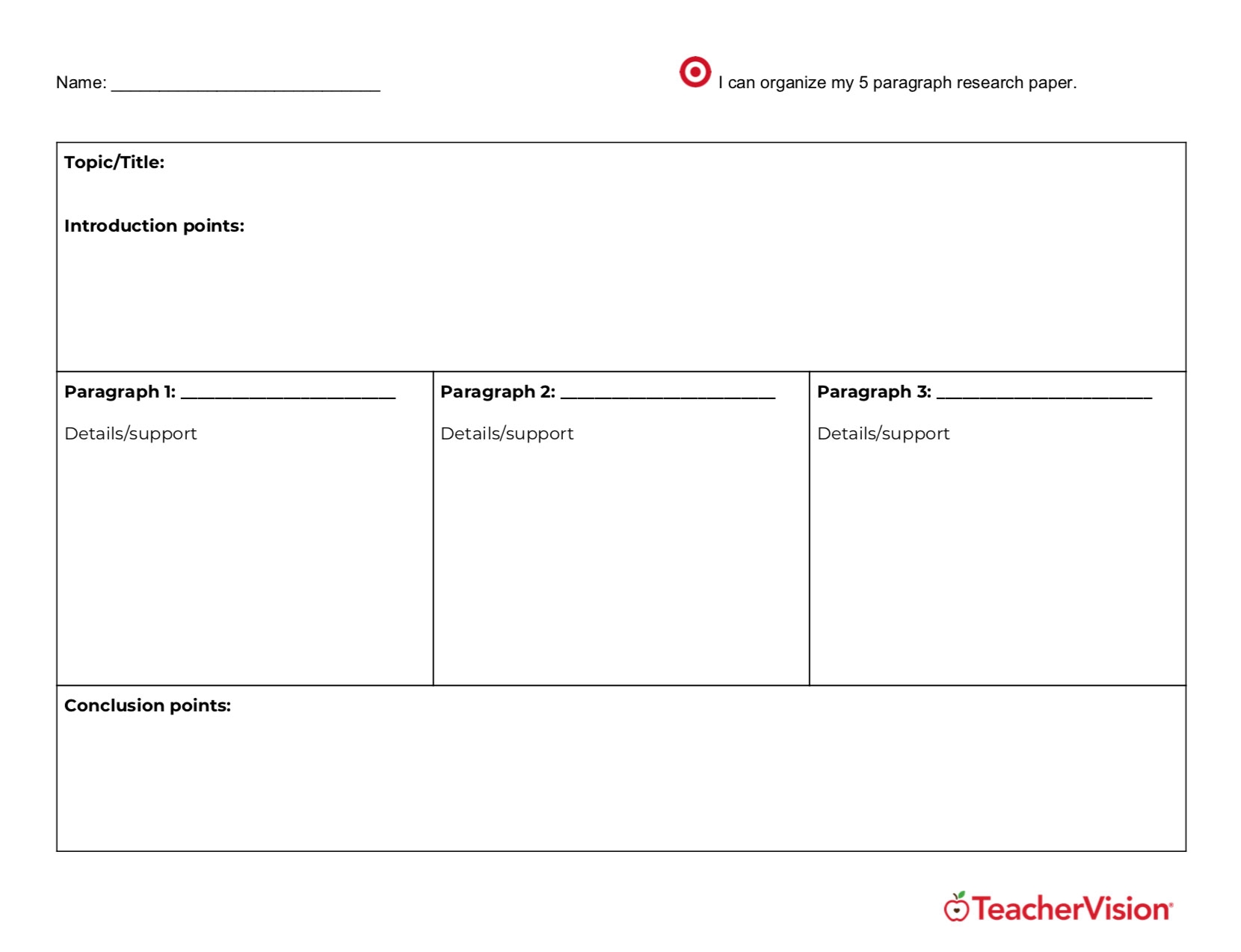 Writing Research Papers Graphic Organizers Writing Research Papers Graphic Organizers