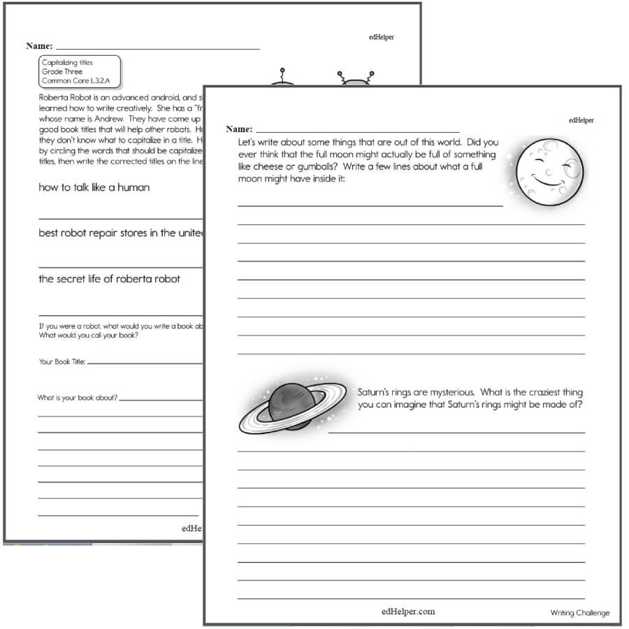 Writing Worksheets For Creative Kids Free PDF Printables Worksheets Library Context Clues Worksheets Printable Vocabulary Inference Activities